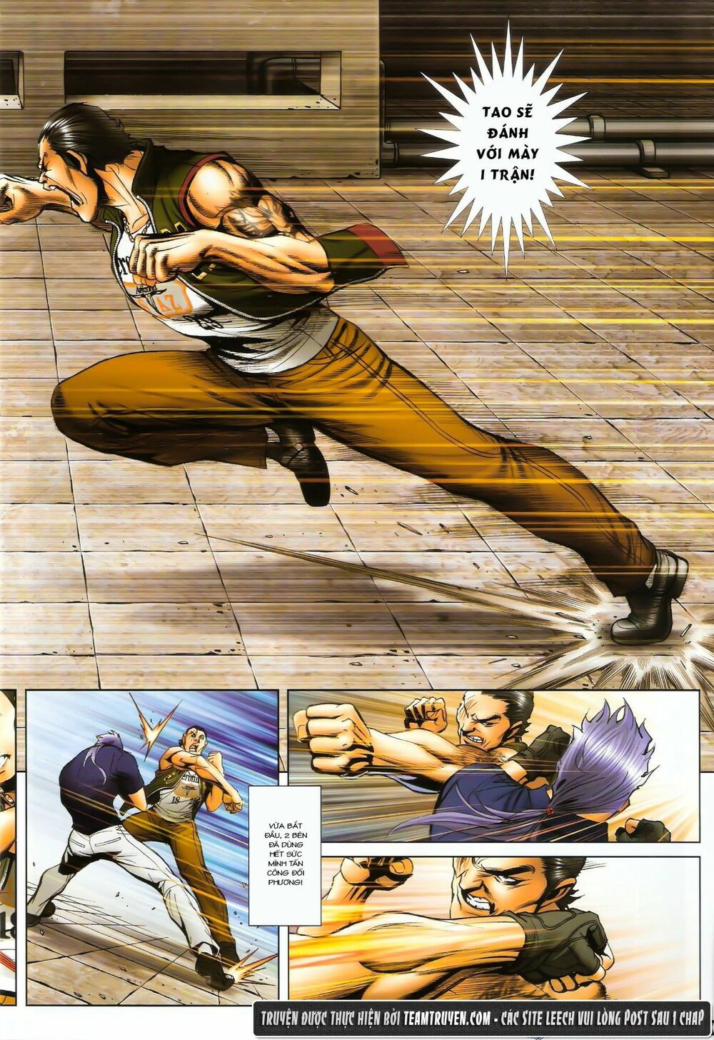 Người Trong Giang Hồ: Chapter 1454: Quyền Vương vs Quyền Vương