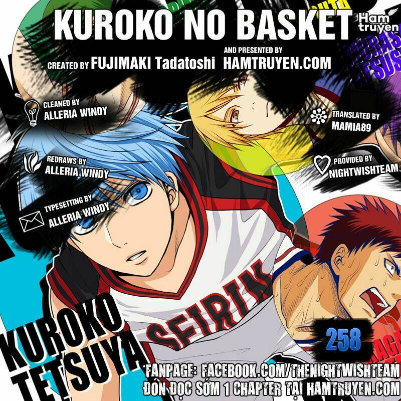 Vua Bóng Rổ Kuroko: Chapter 258
