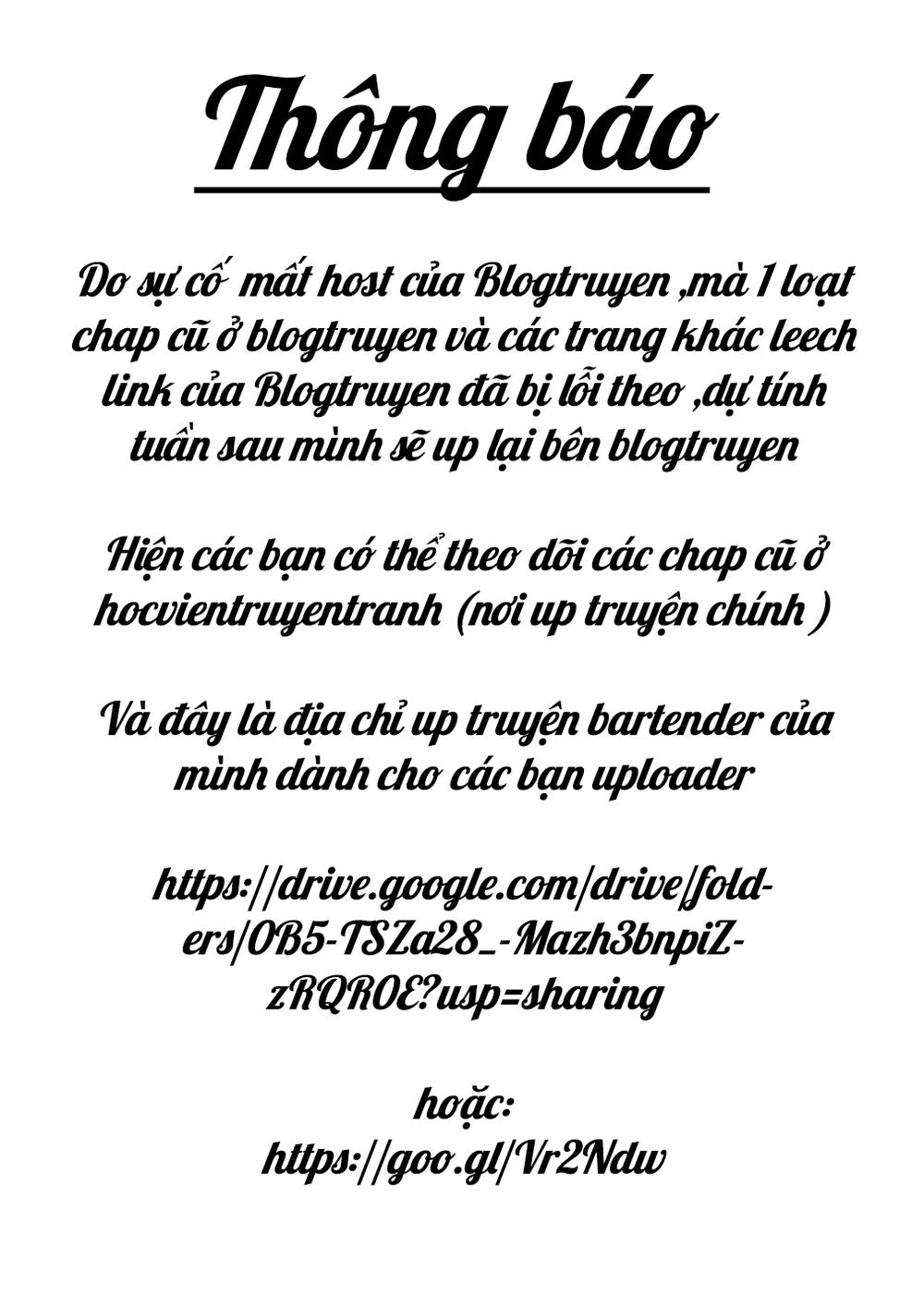 Bartender - Người Pha Chế Rượu: Chapter 147