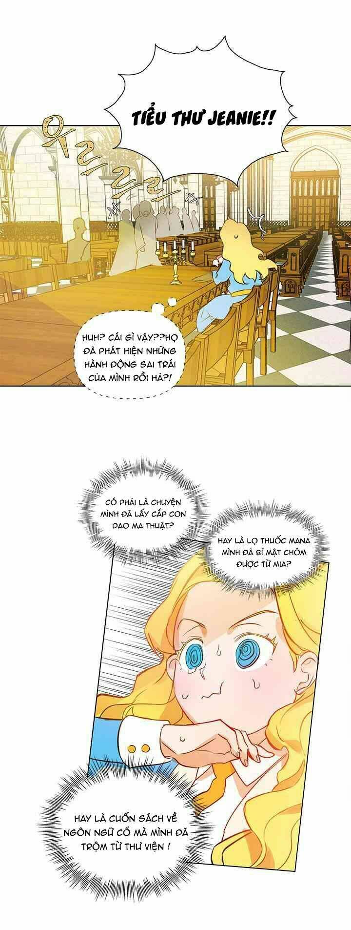 Phù Thủy Tóc Vàng: Chapter 8