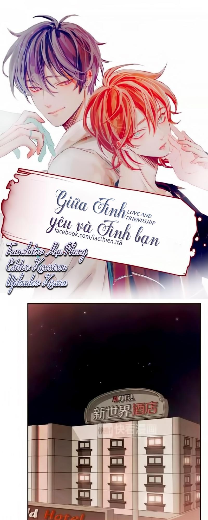 Giữa Tình Yêu Và Tình Bạn: Chapter 2