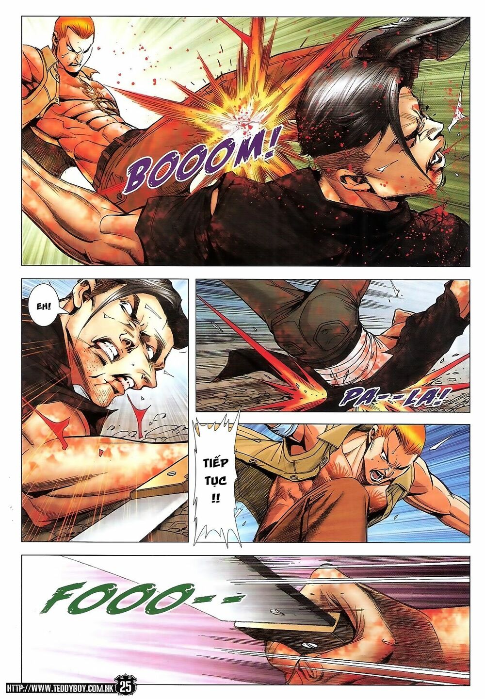 Người Trong Giang Hồ: Chapter 1843: Hắc Tiên Sinh vs Kim Tiên Sinh