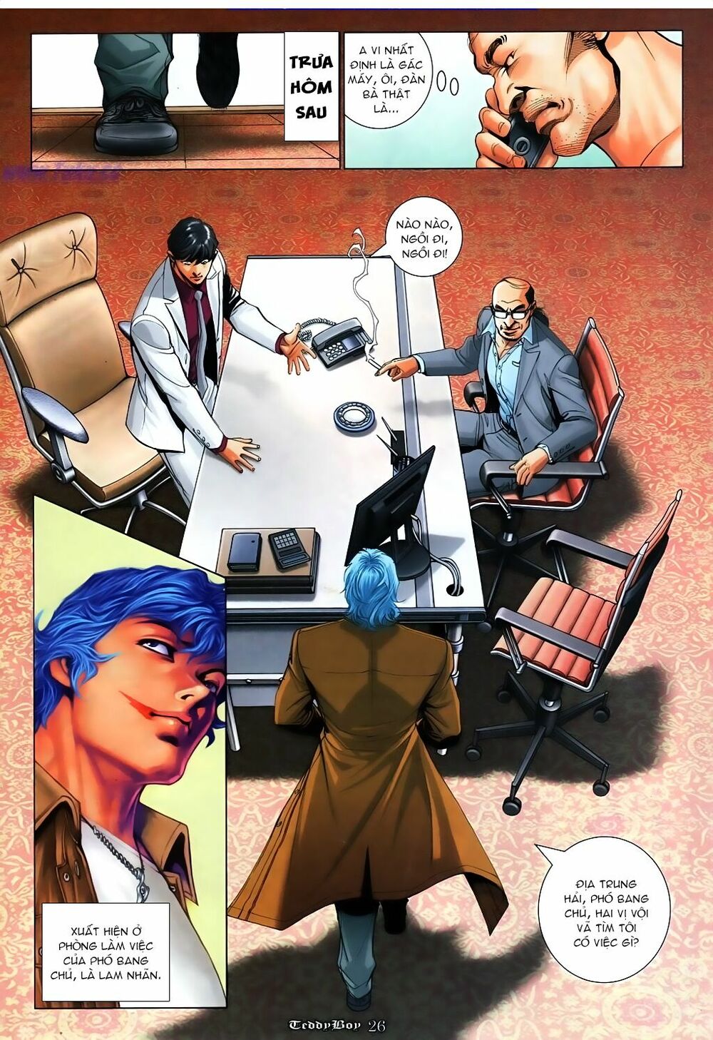 Người Trong Giang Hồ: Chapter 1081: Ép hổ nhảy tường