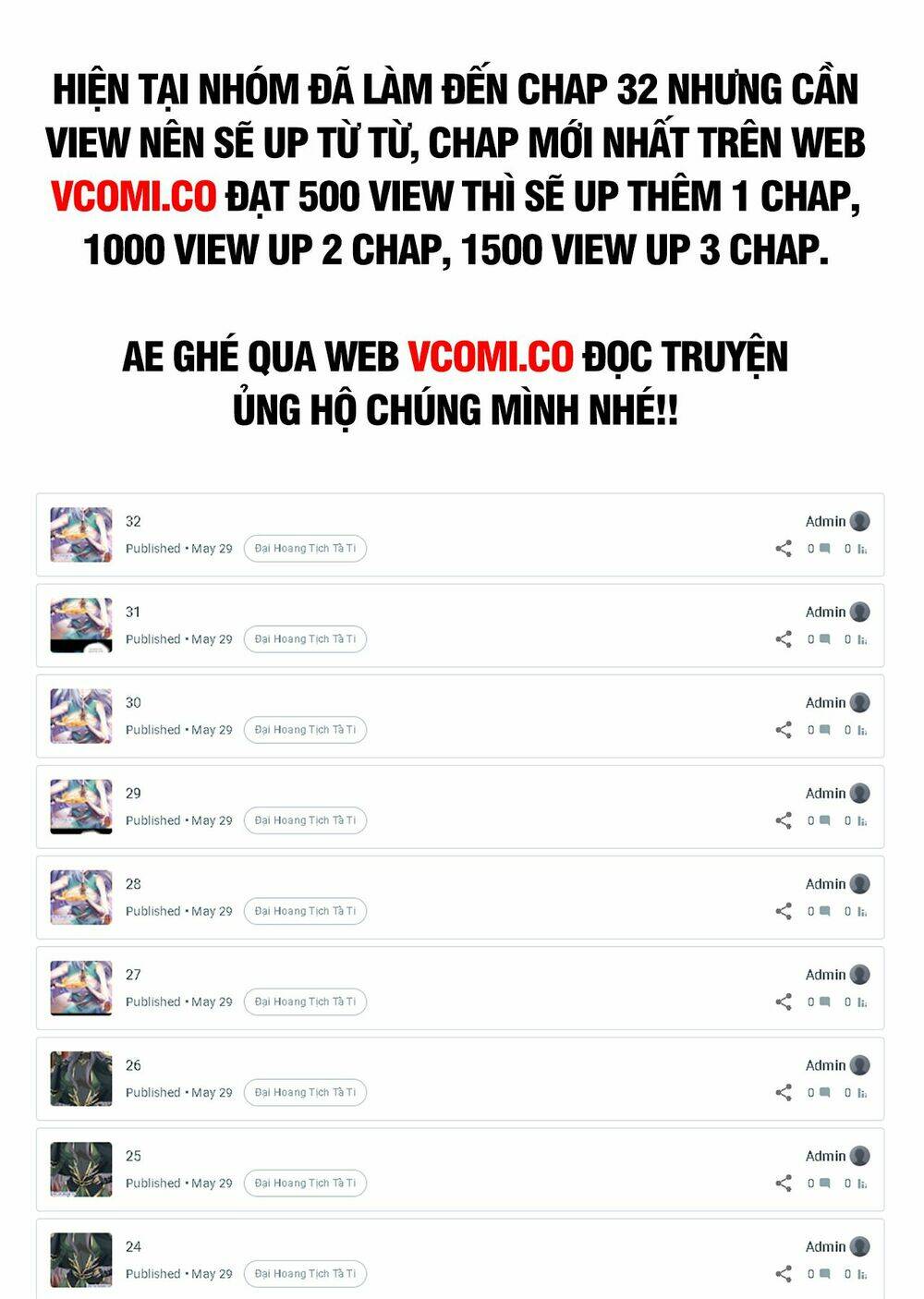 Đại Hoang Tịch Tà Ti: Chapter 5