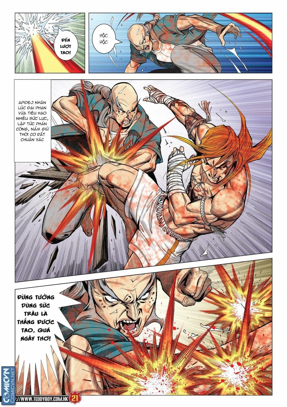 Người Trong Giang Hồ: Chapter 2166: Máu nóng bốc cao