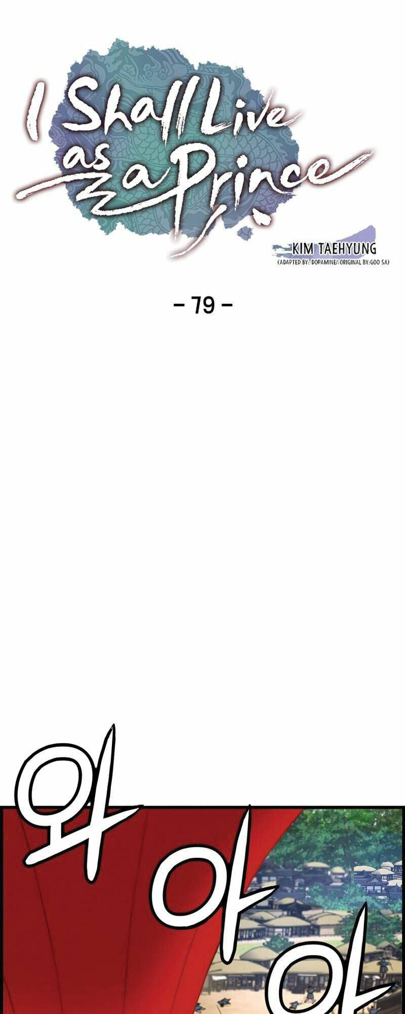 Tôi Sẽ Sống Như Một Hoàng Tử: Chapter 79