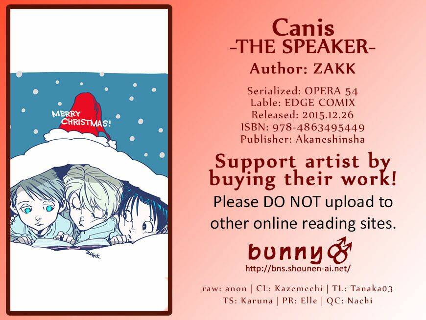 Canis – The Speaker: Chapter 3