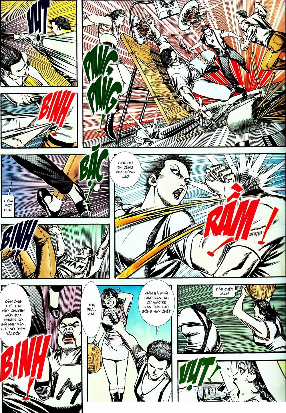 Người Trong Giang Hồ: Chapter 130: Cô ta đến từ giang hồ