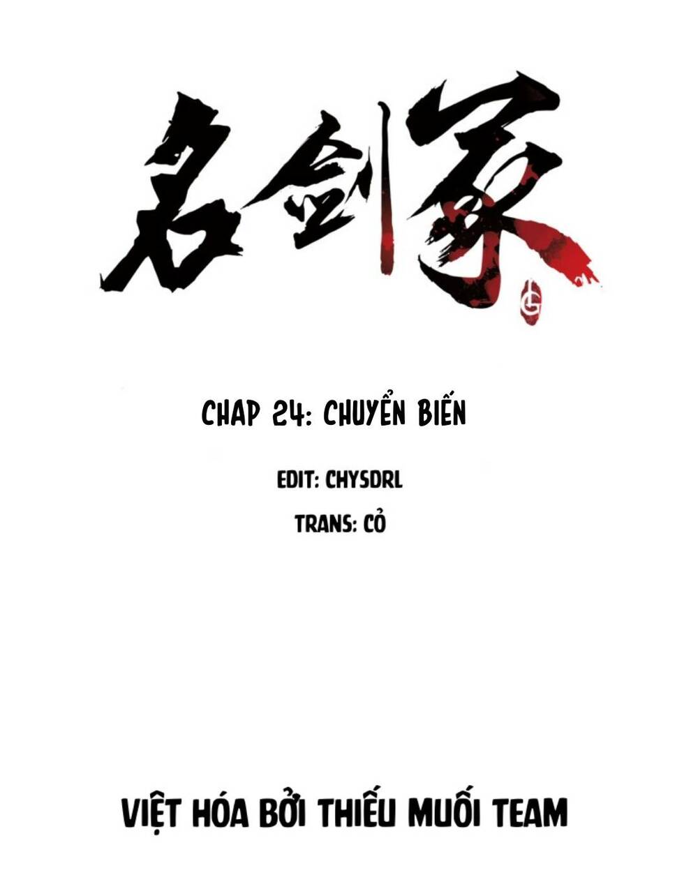 Danh Kiếm Chủng: Chapter 24