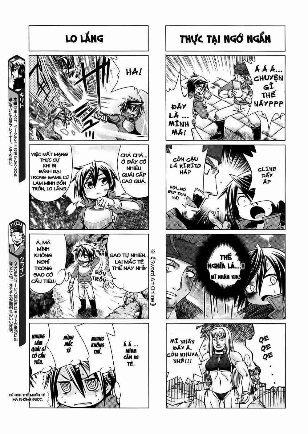 Swort Art Online - 4Koma: Chapter 1