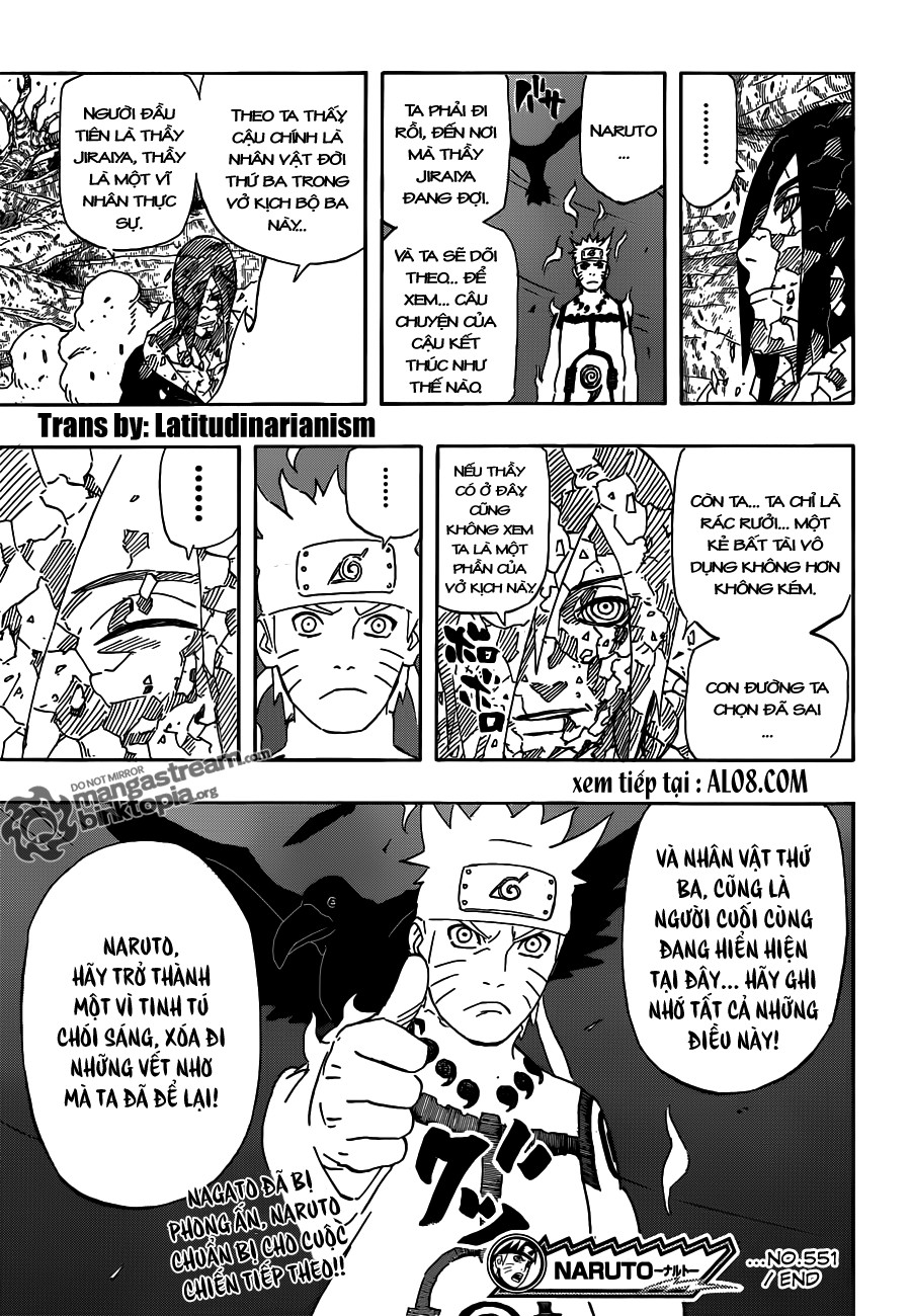 Naruto: Chapter 551