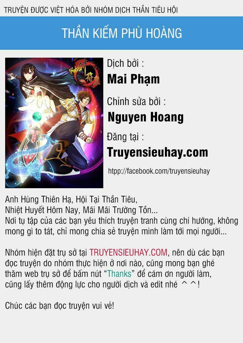 Thần Kiếm Phù Hoàng: Chapter 2