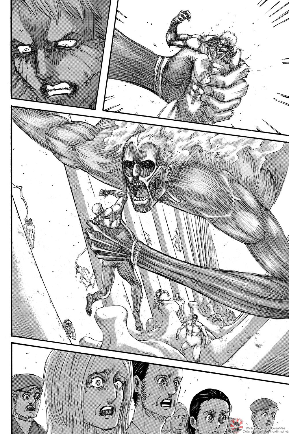 Đại Chiến Người Khổng Lồ: Chapter 135