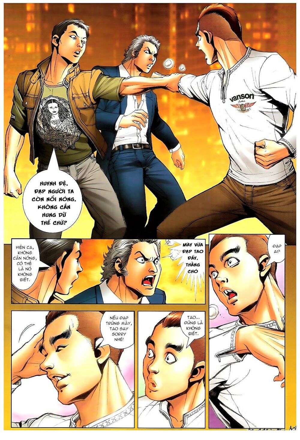Người Trong Giang Hồ: Chapter 1378: Không phải oan gia không gặp nhau