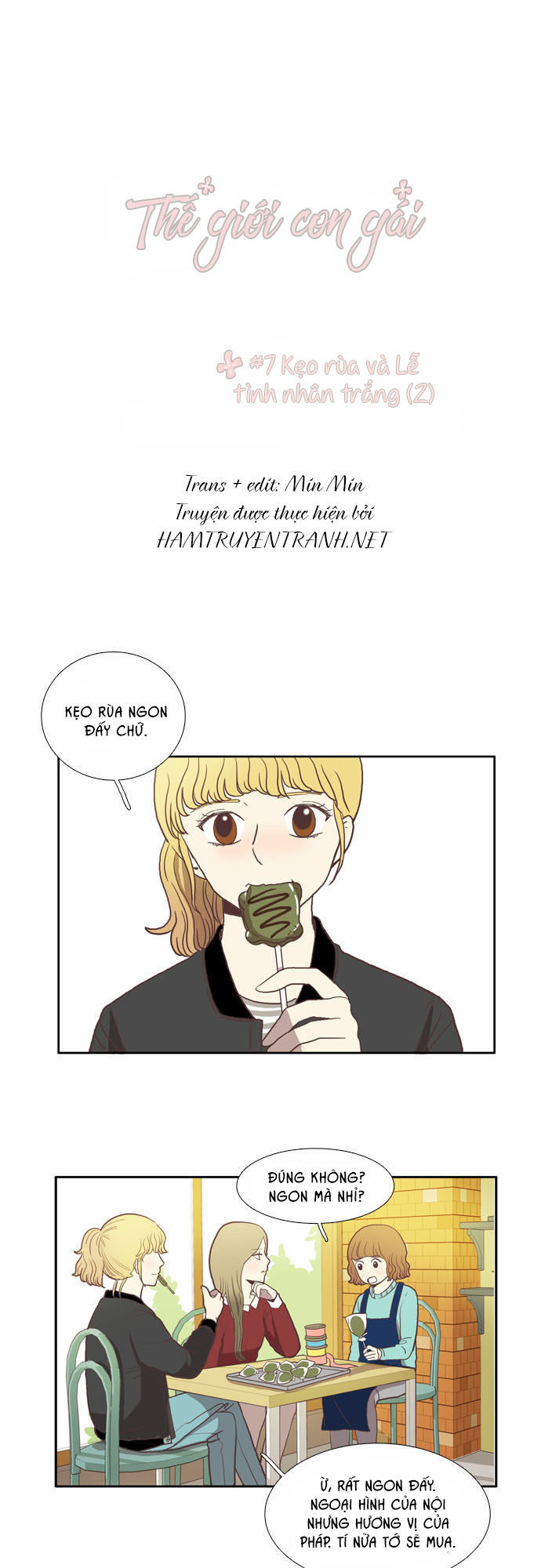 Thế Giới Con Gái: Chapter 7