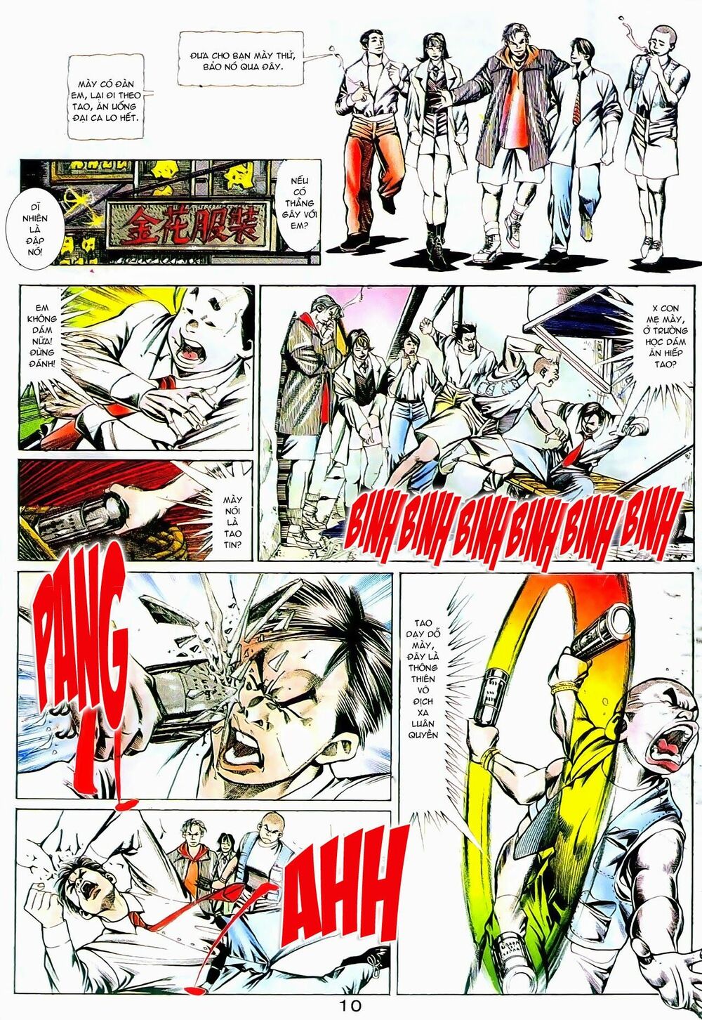 Người Trong Giang Hồ: Chapter 103: Xem trời bằng vung