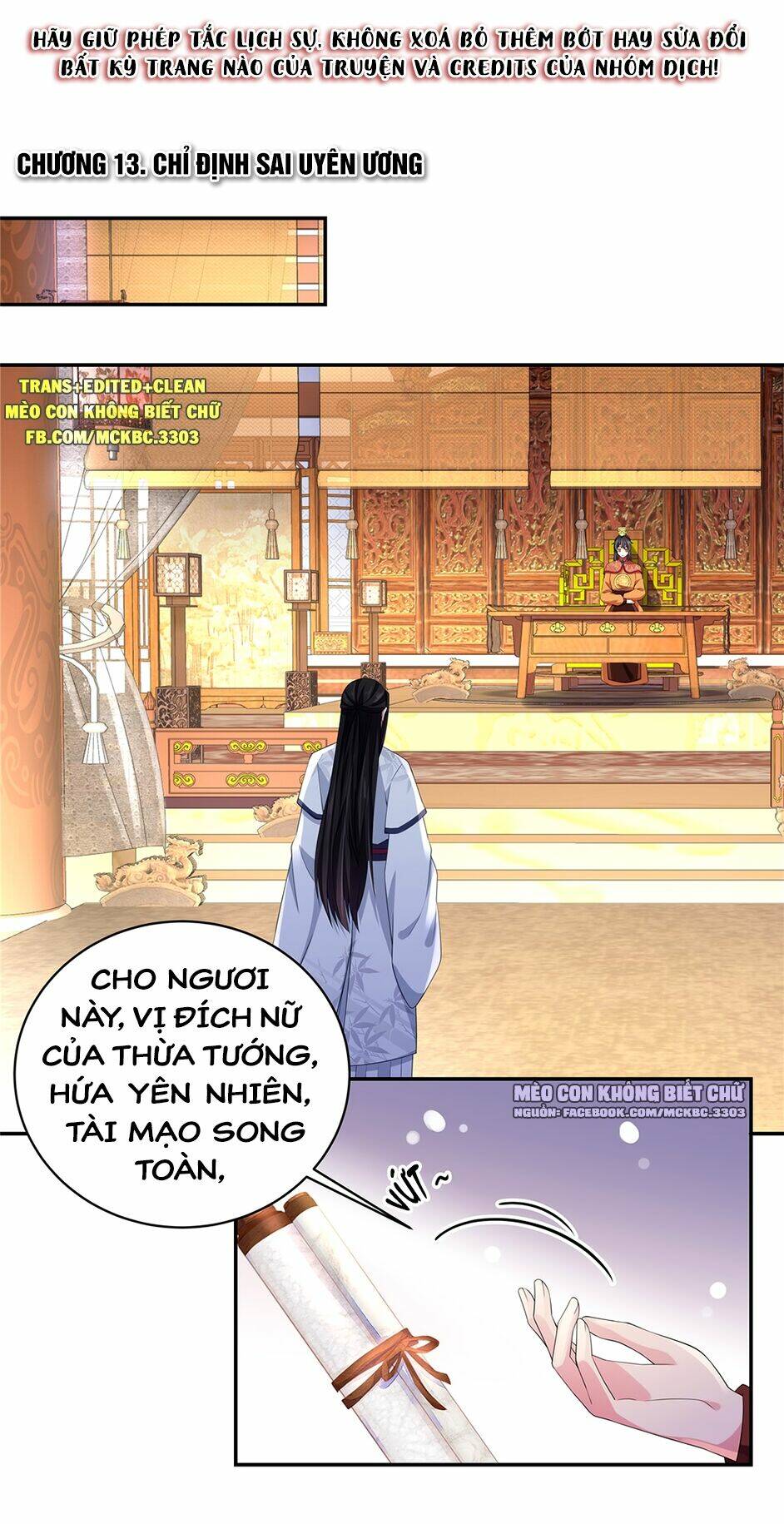 Báo Cáo! Đế Quân Ngài Có Độc!: Chapter 13