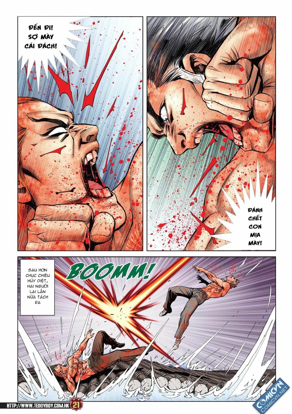 Người Trong Giang Hồ: Chapter 2173: Trần Hạo Nam vs Kim Tôn Quý 5