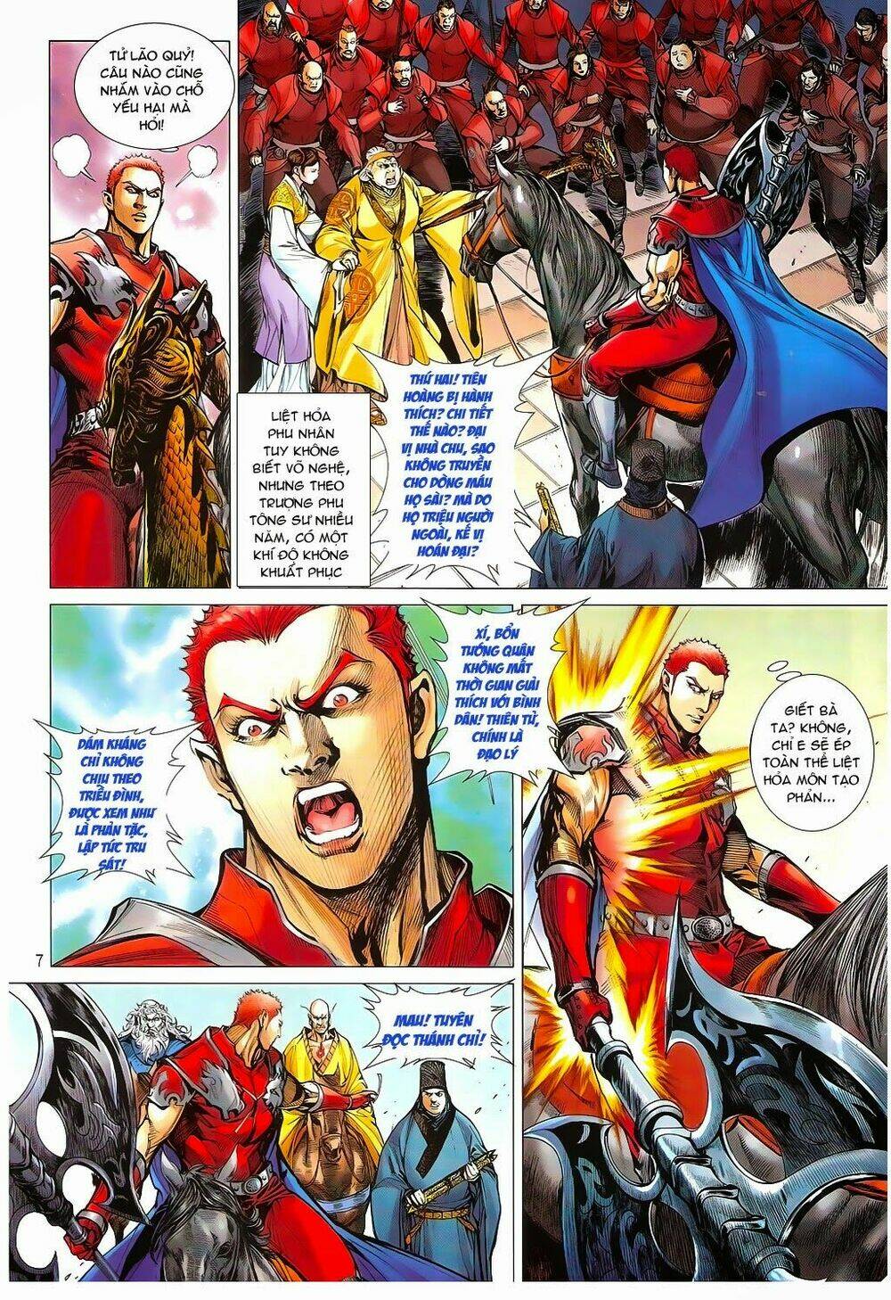 Thiết Tướng Tung Hoành: Chapter 96