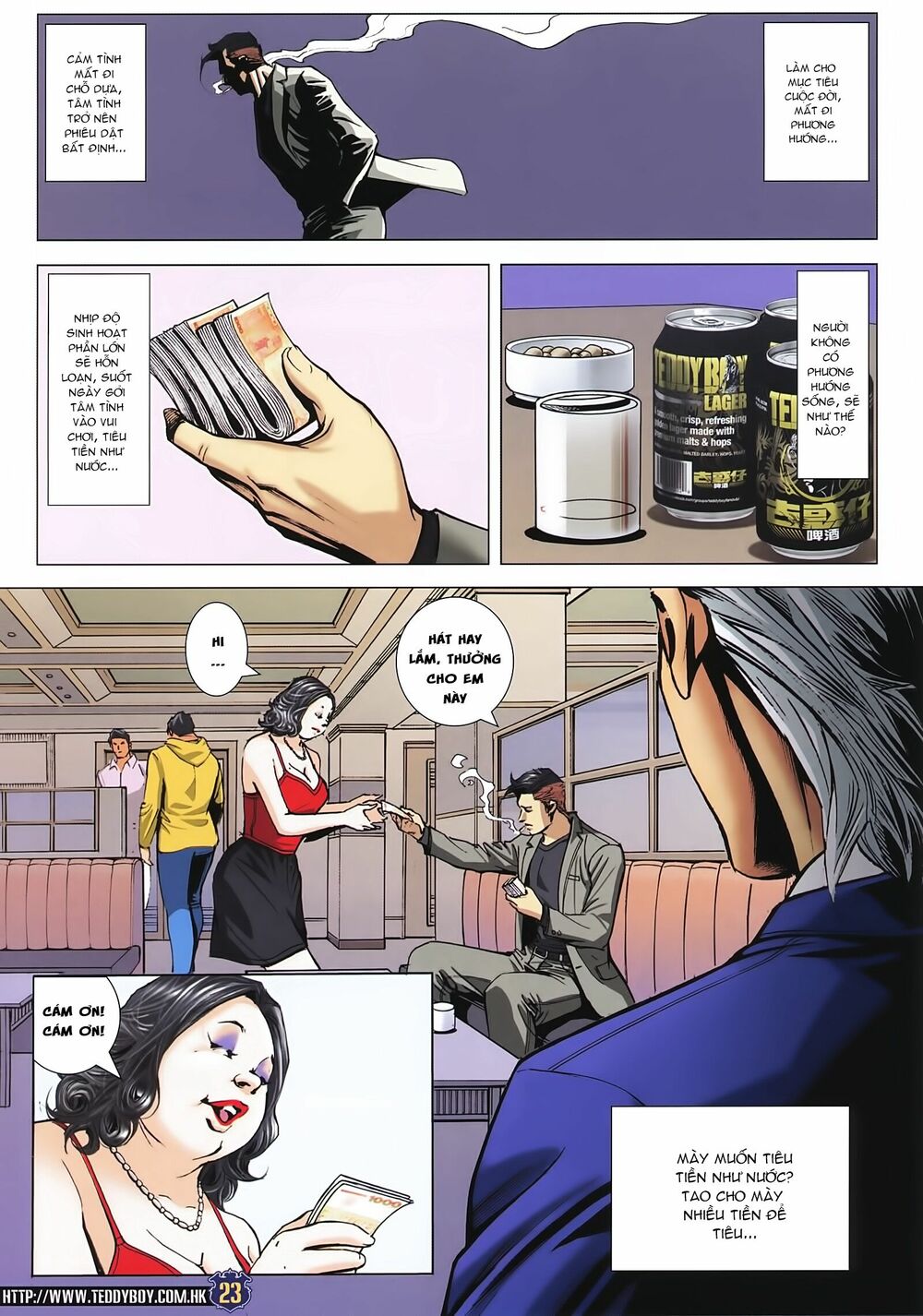 Người Trong Giang Hồ: Chapter 2235: Thần uy phục Tam