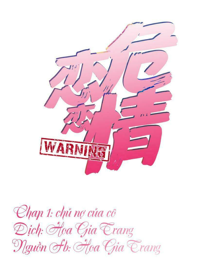 Lưu Luyến Nguy Tình: Chapter 1.5