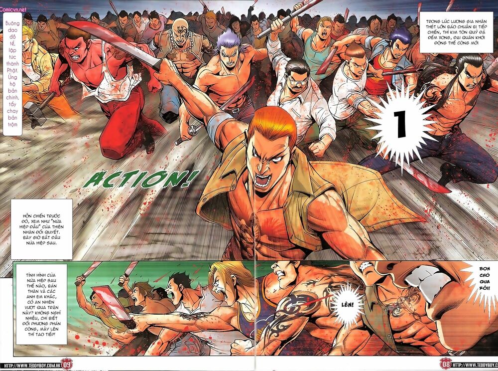 Người Trong Giang Hồ: Chapter 1840: Đại Phi ác chiến Kim Tôn Quý