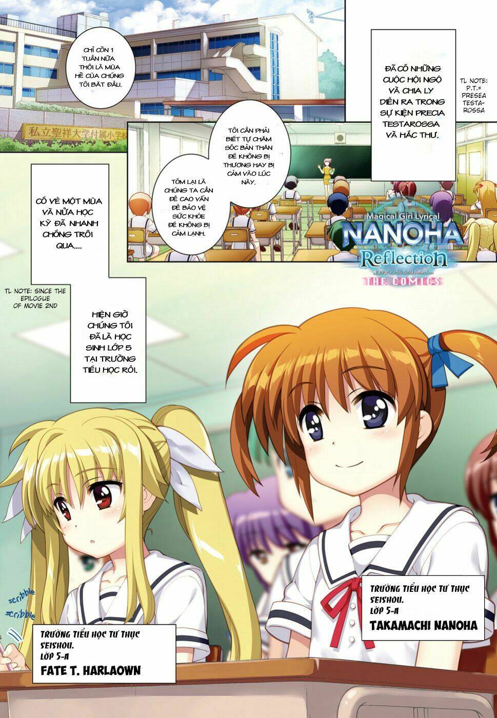 Mahou Shoujo Lyrical Nanoha Reflection: Chapter 1