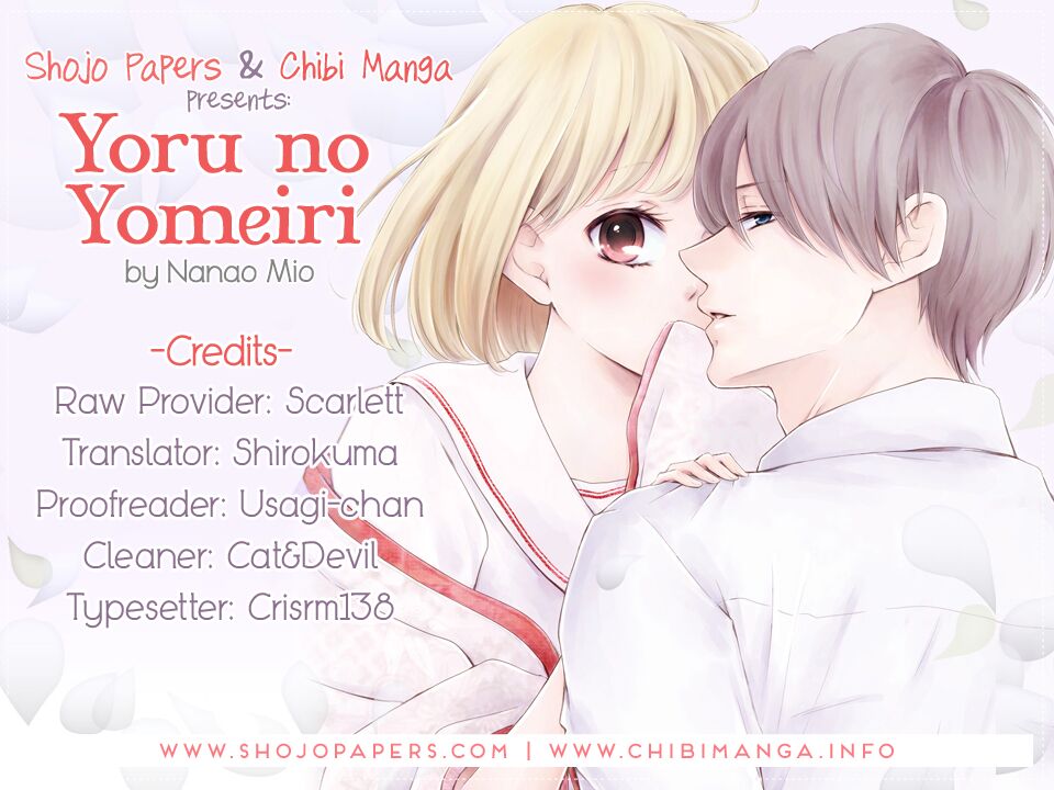 Yoru No Yomeiri: Chapter 13