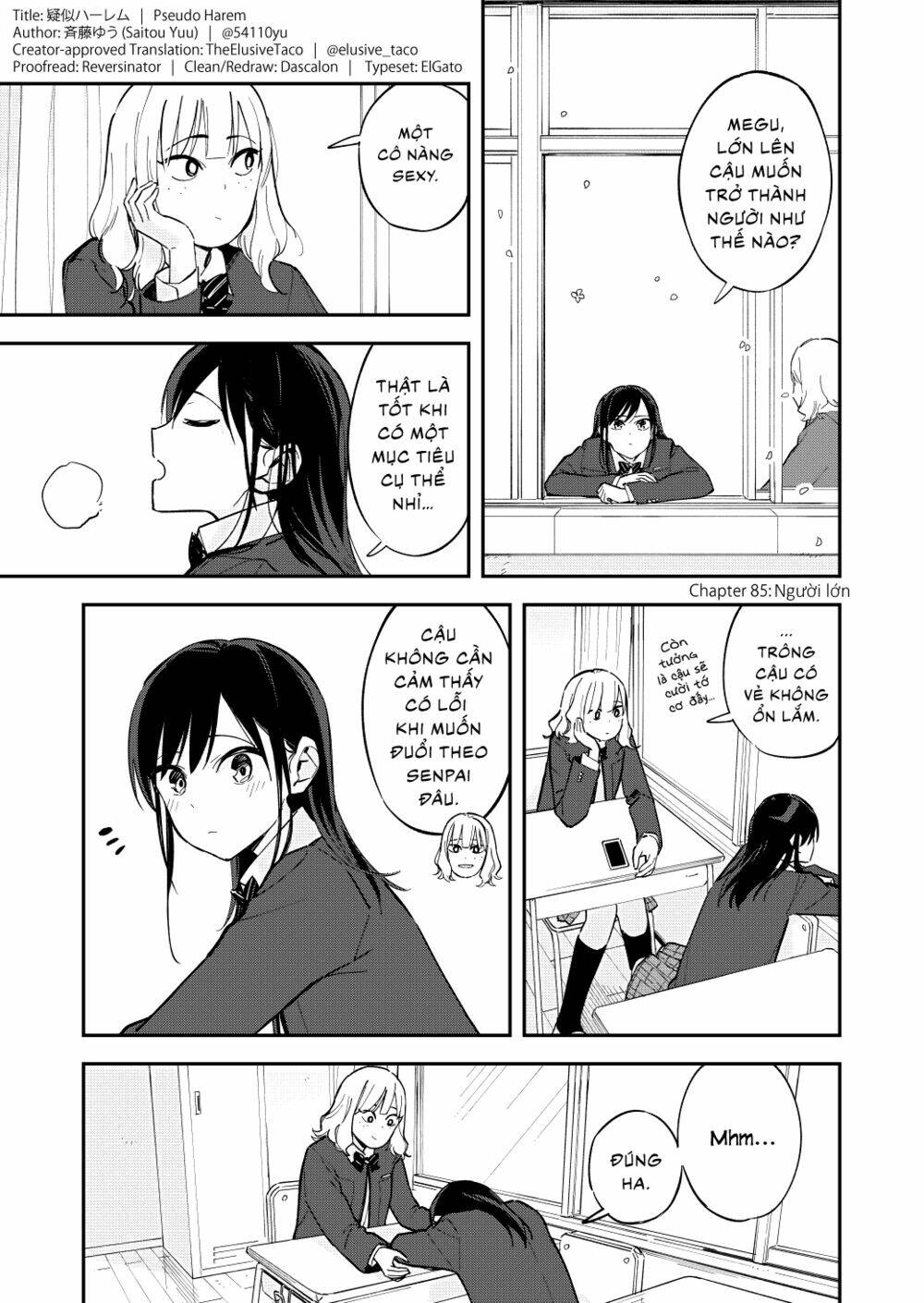 Pseudo Harem: Chapter 85