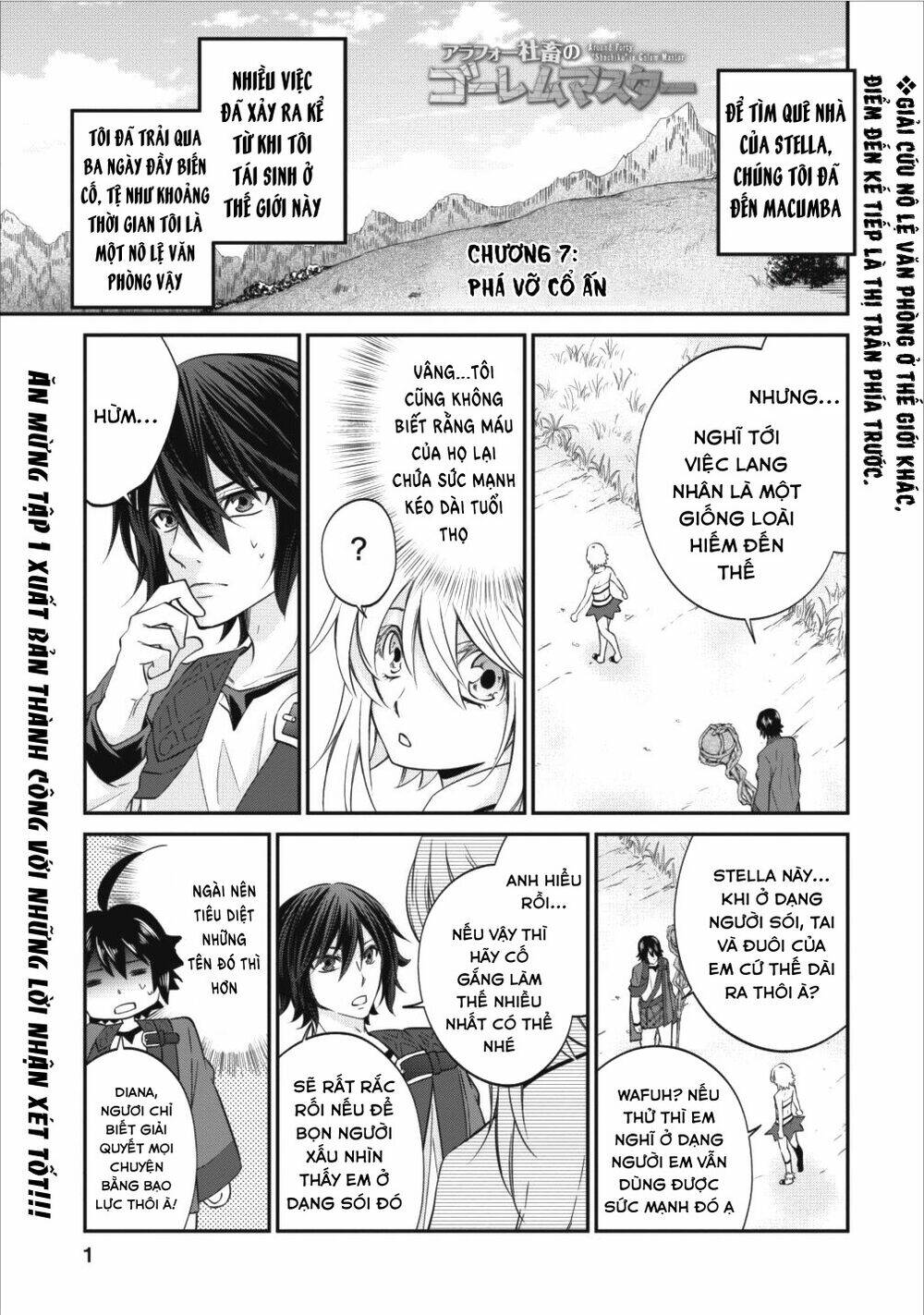 Chuyển Sinh Thành Golem Master: Chapter 7