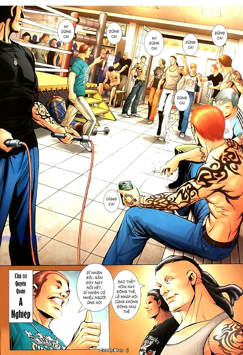 Người Trong Giang Hồ: Chapter 1005: Thế giới Nắm đấm