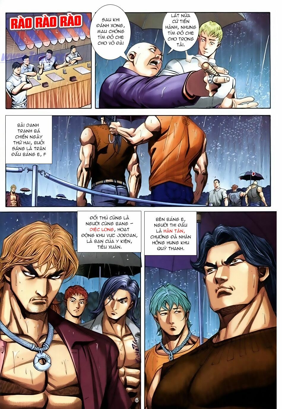 Người Trong Giang Hồ: Chapter 597: Trận chiến tắm máu