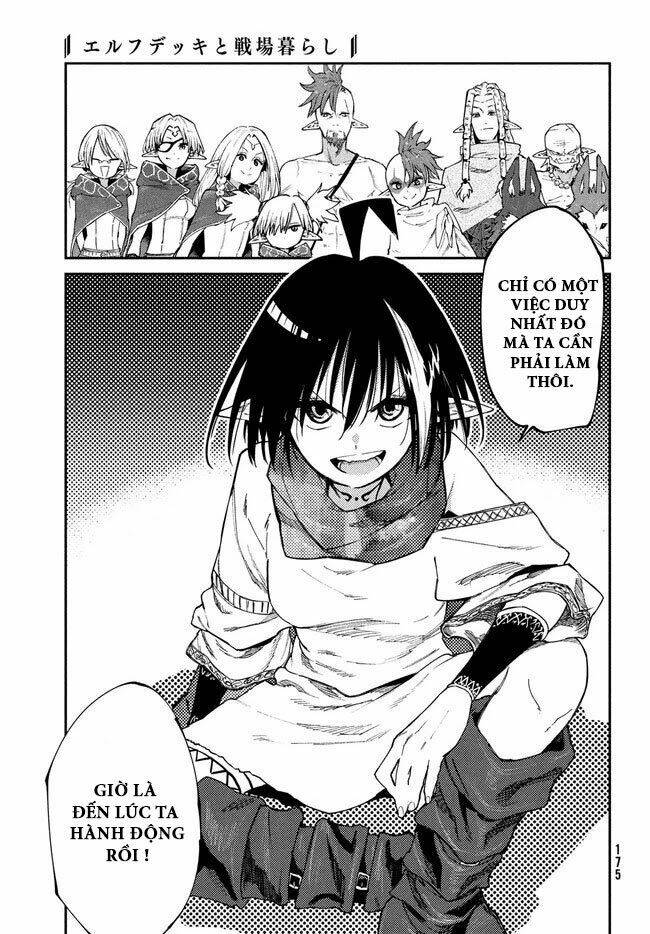 Elf Deck To Senjou Gurashi: Chapter 10