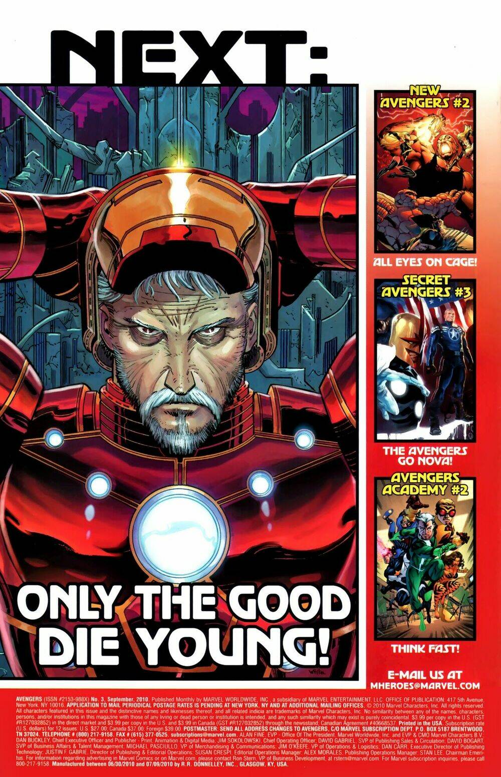 Avengers Vol 4: Chapter 3