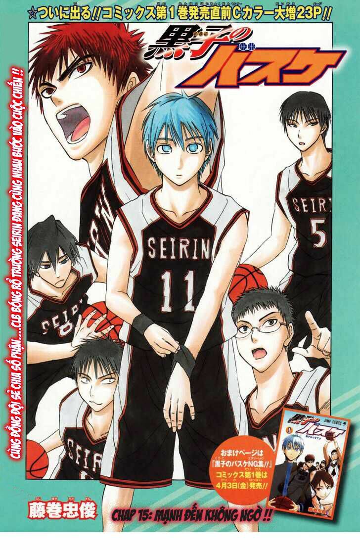 Vua Bóng Rổ Kuroko: Chapter 15