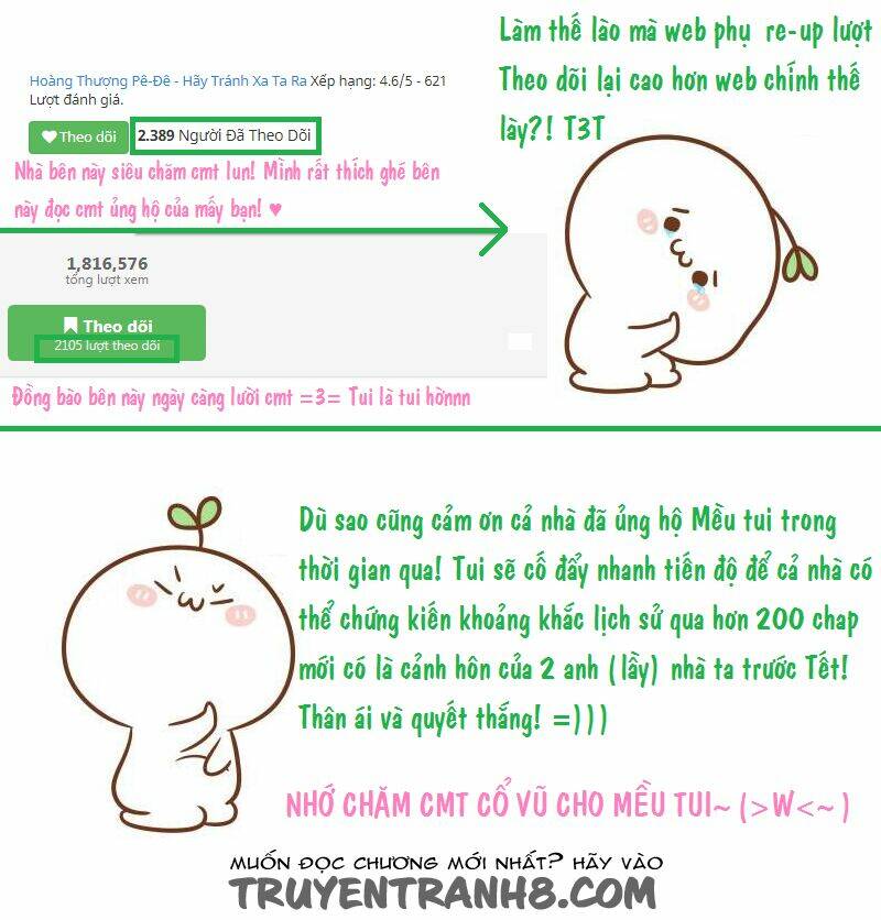 Hoàng Thượng Pê-Đê - Hãy Tránh Xa Ta Ra: Chapter 170