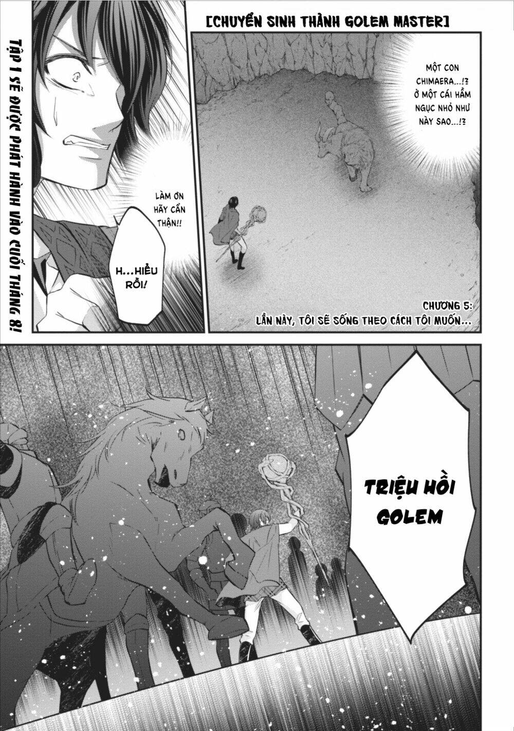 Chuyển Sinh Thành Golem Master: Chapter 5