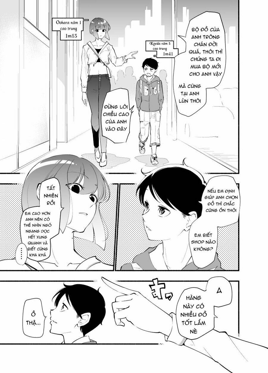 Koushinchou No Kouhai (♀) To Teishinchou No Senpai (♂) Ga Renai Ni Hatten Suru Made: Chapter 10