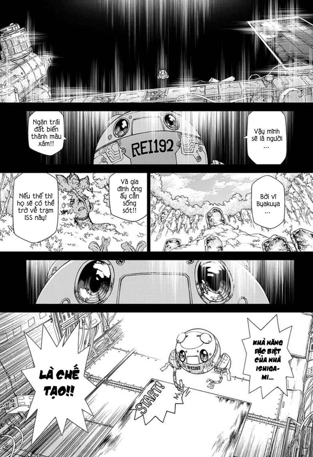 Hồi Sinh Thế Giới: Byakuya: Chapter 8