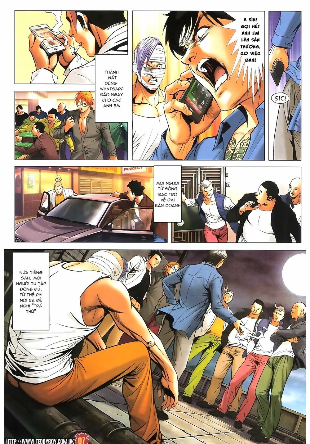 Người Trong Giang Hồ: Chapter 1597: Máu Nhuộm Quyền Đầu Bar