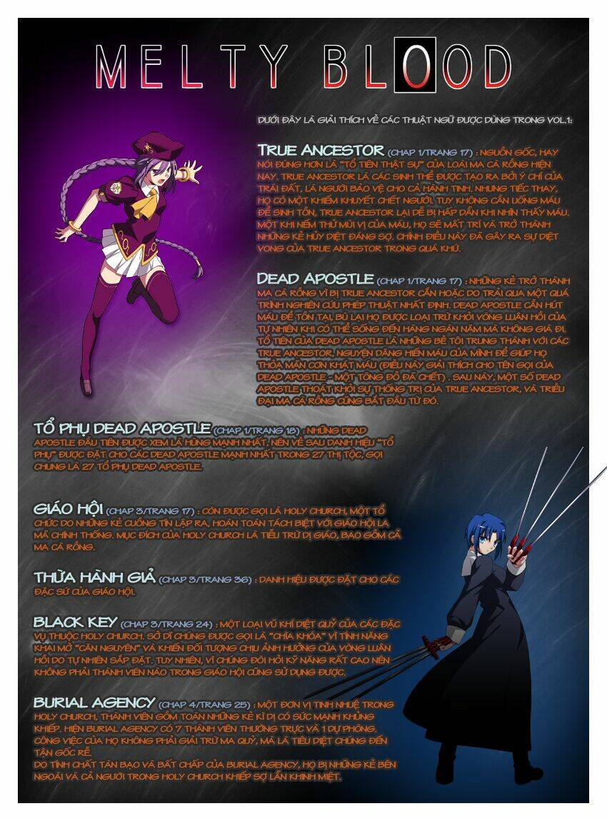 Melty Blood: Chapter 0