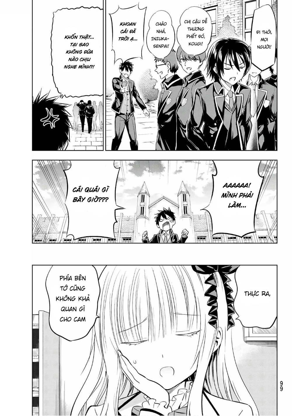 Kushuku Gakkou No Alice: Chapter 70