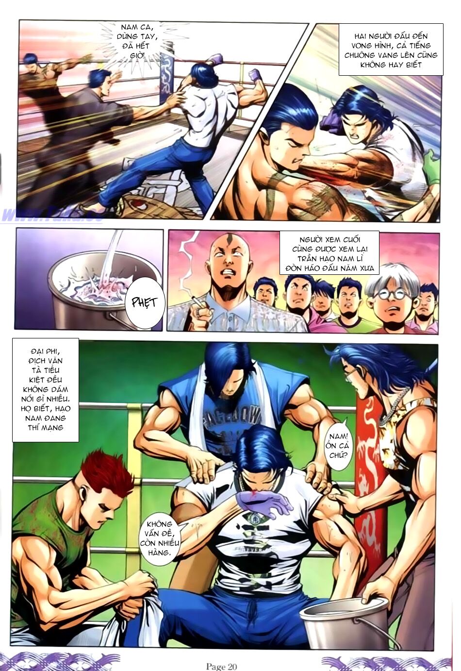 Người Trong Giang Hồ: Chapter 712: Đánh chết Nam Đẹp Trai