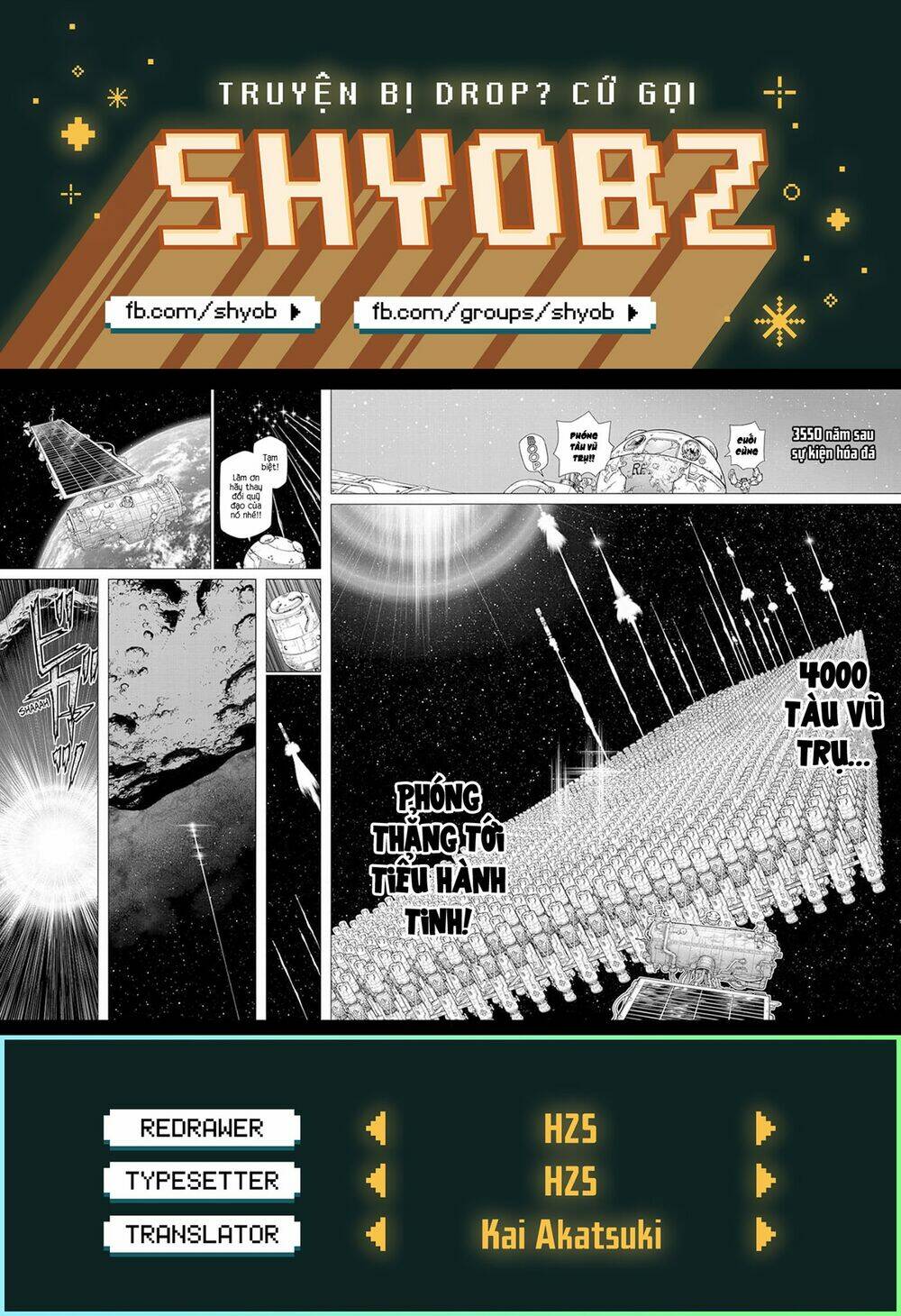 Hồi Sinh Thế Giới: Byakuya: Chapter 8