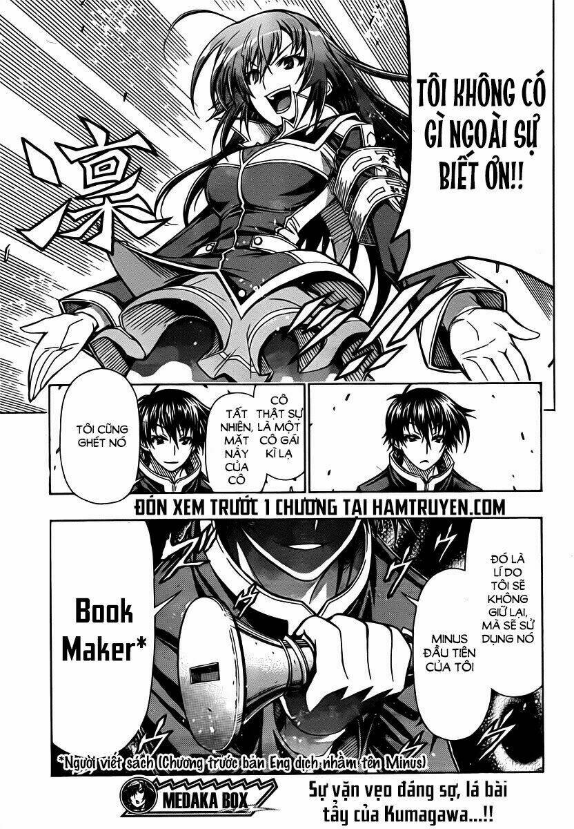 Medaka Box: Chapter 89
