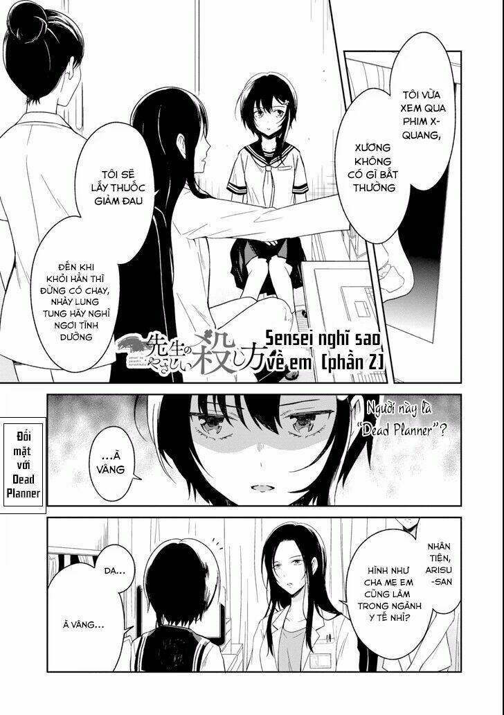 Sensei No Yasashi Koroshi Kata: Chapter 3.2