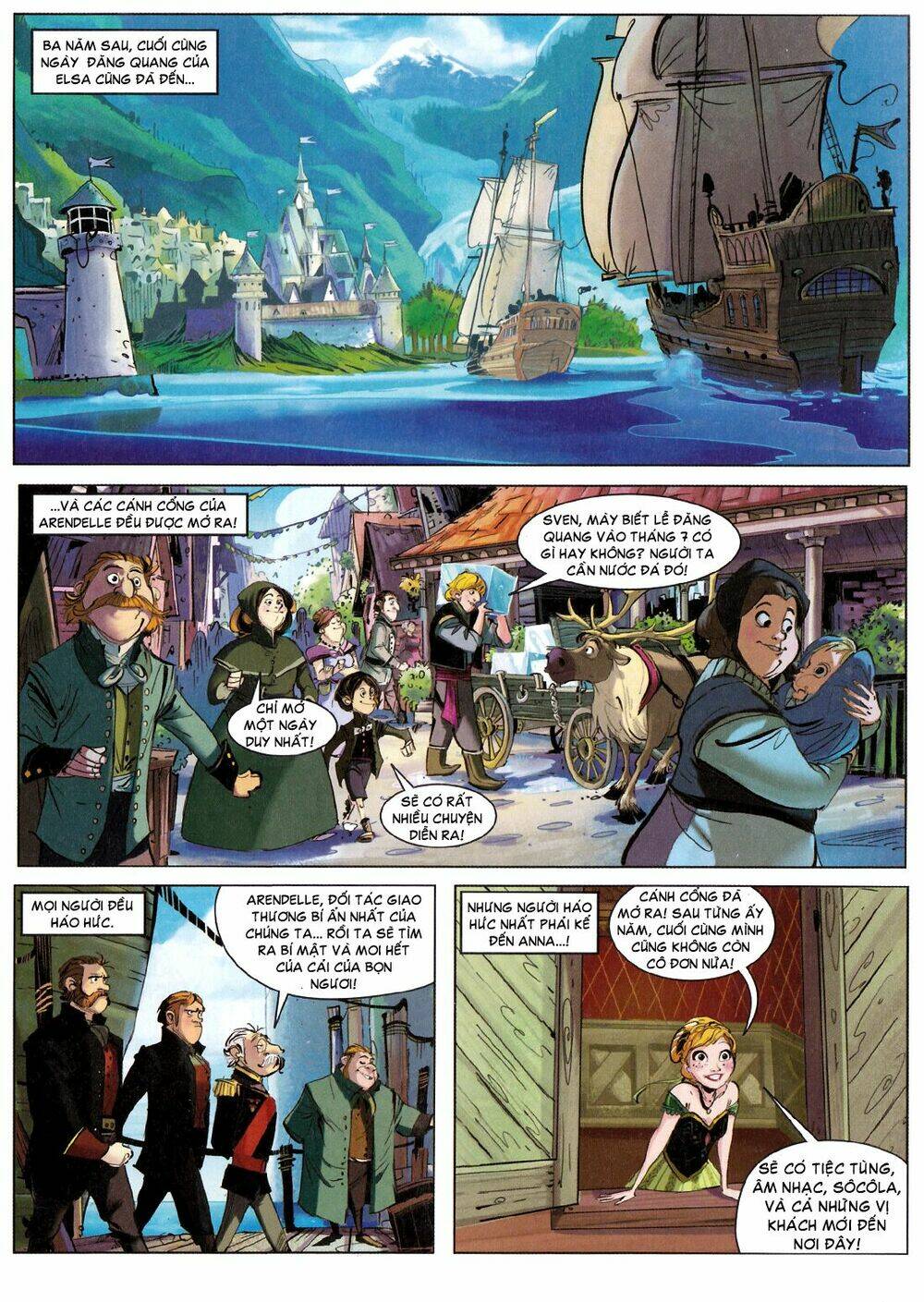 Frozen - Nữ Hoàng Băng Giá: Chapter 1