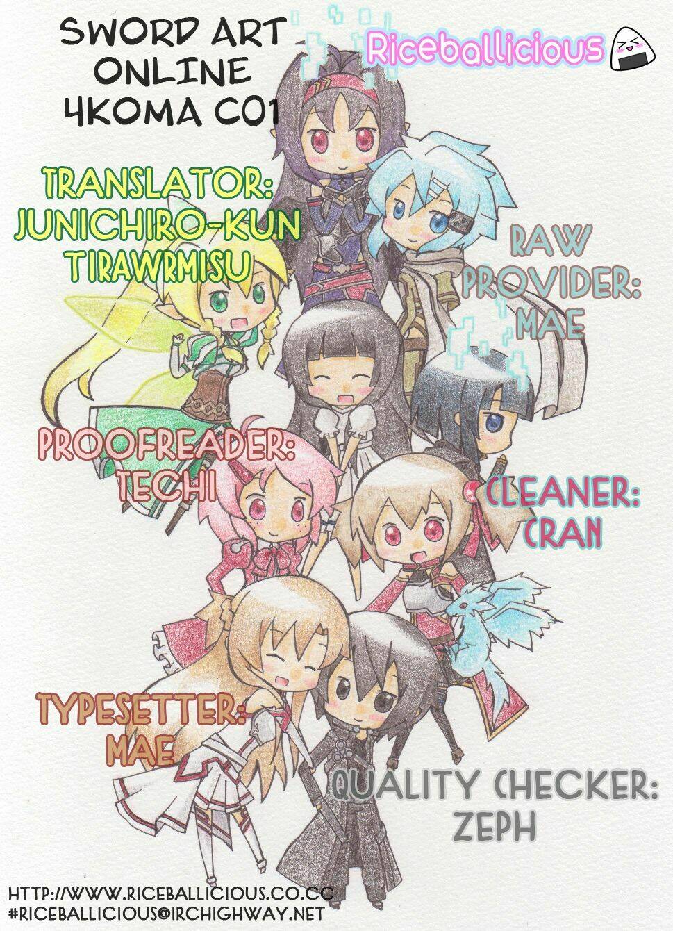 Swort Art Online - 4Koma: Chapter 1