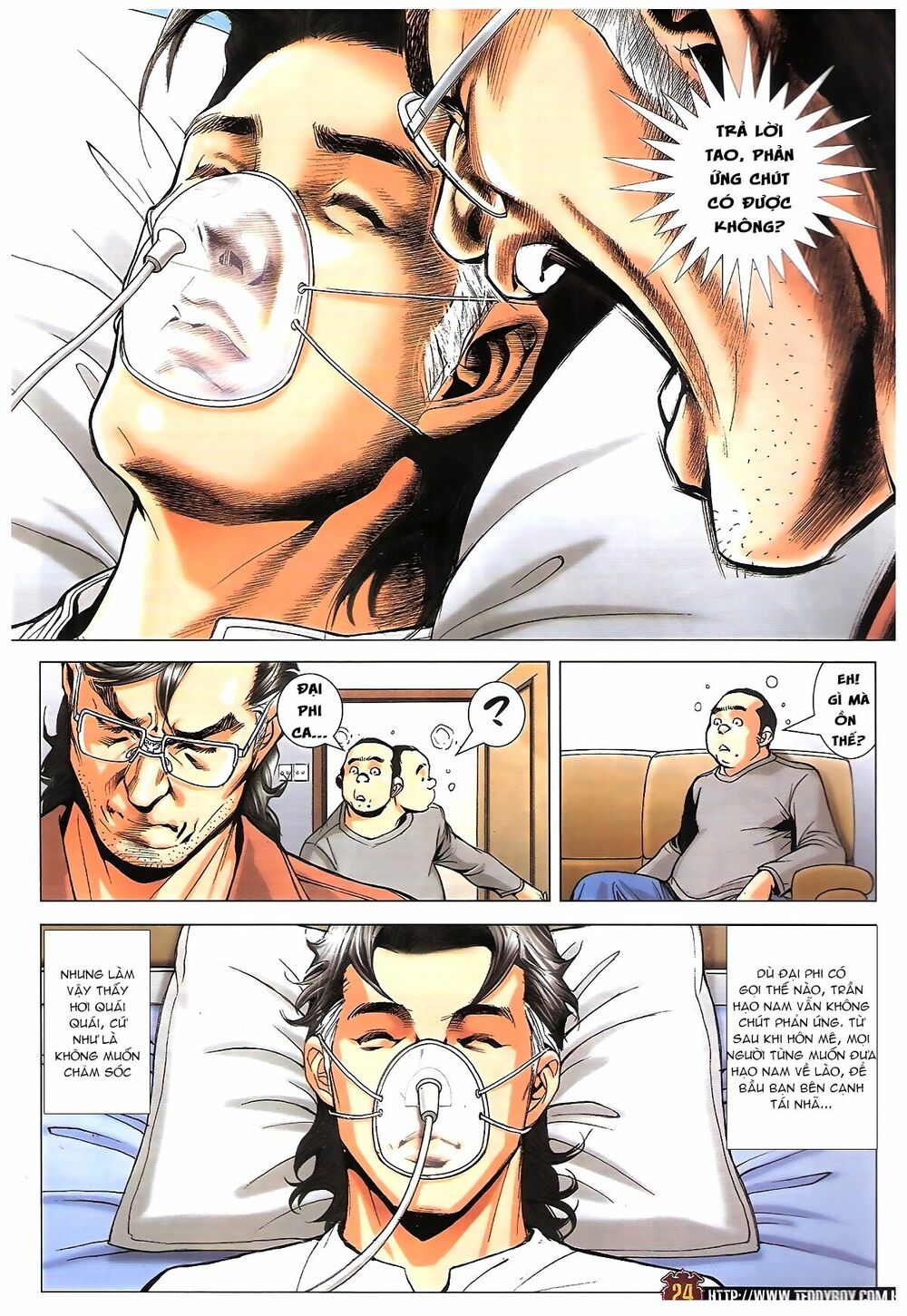 Người Trong Giang Hồ: Chapter 1776: Nam Đẹp Trai tỉnh lại mau