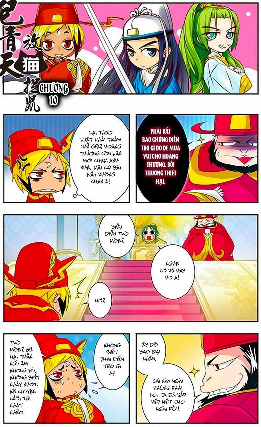 Bao Thanh Thiên Thả Mèo Bắt Chuột: Chapter 10